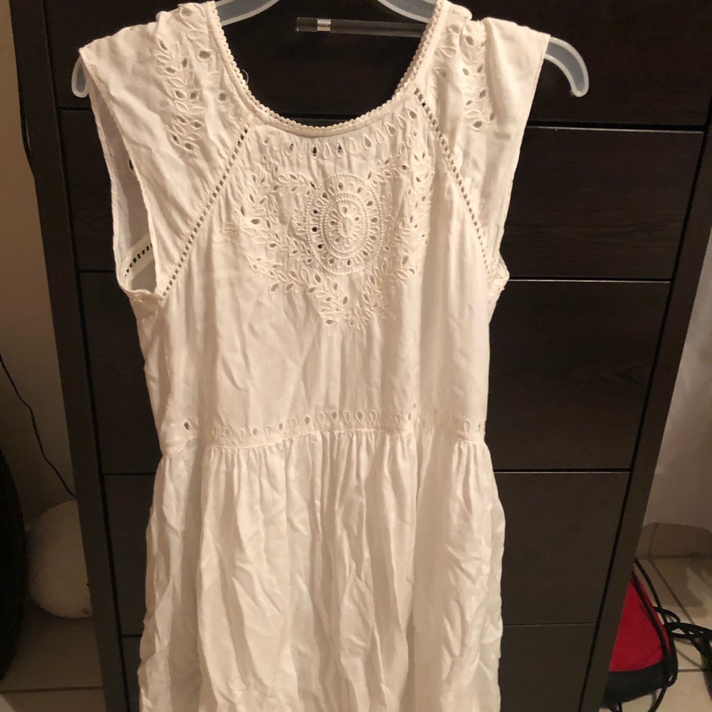 Abercrombie and Fitch white dress